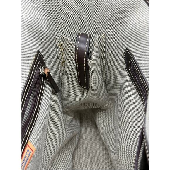 Dooney & Bourke Blue Jacquard Monogram Tote
Shoulder Bag EUC - Picture 8 of 13